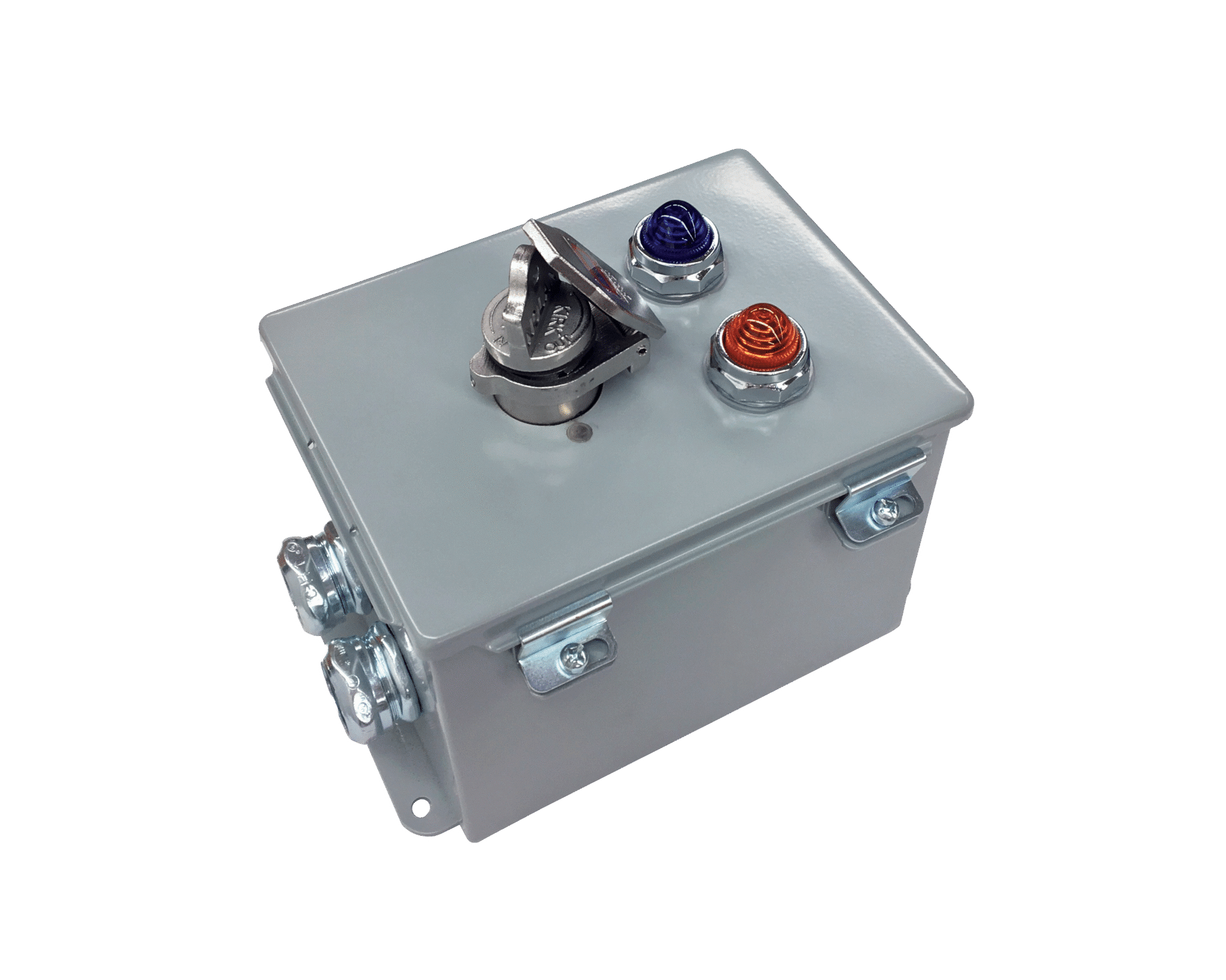 CB-1 Key Entry Control Box operates both AOD-1 and EOD-1