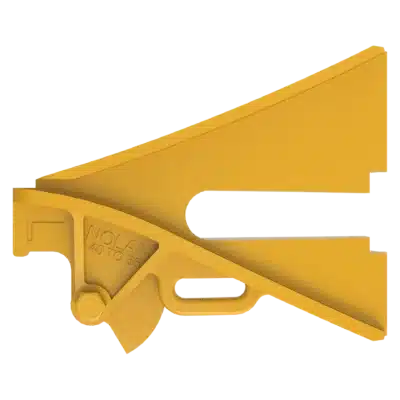 CW-4 Rerailer Left Throw top view