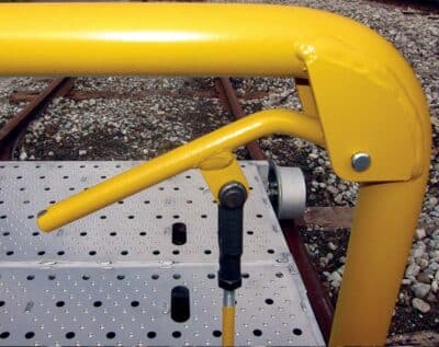 R1663 Dead Man Braking System top view