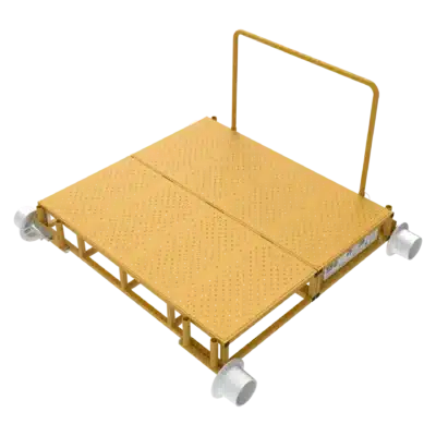 TS-4 Two-Piece Steel Tool and Supply Cart